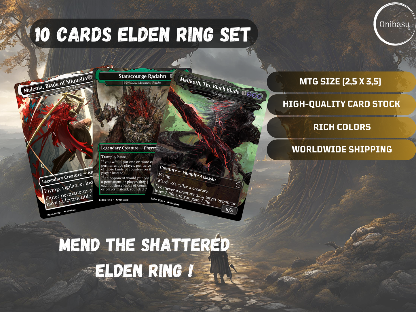 2. Elden Ring Set - 10 MTG Proxy Cards