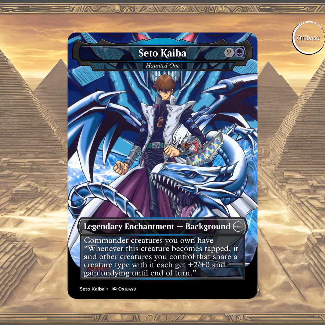 Yugi and Kaiba Set - 2 MTG Proxy Cards