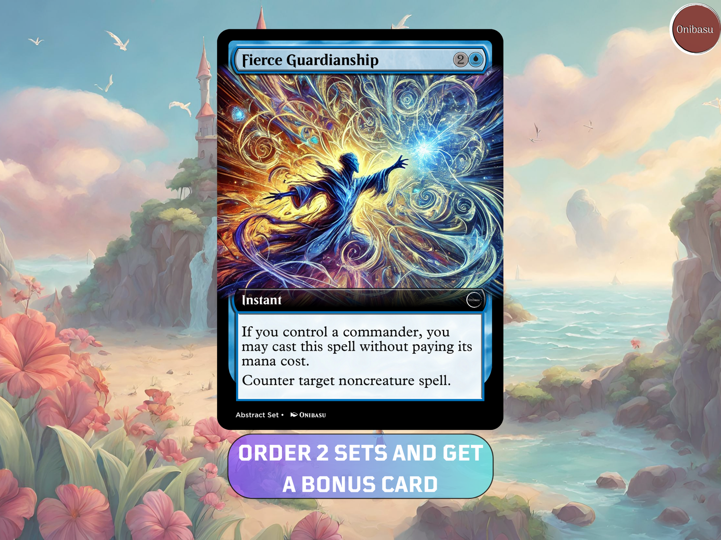 Abstract Instant Set - 5 MTG Proxy Cards