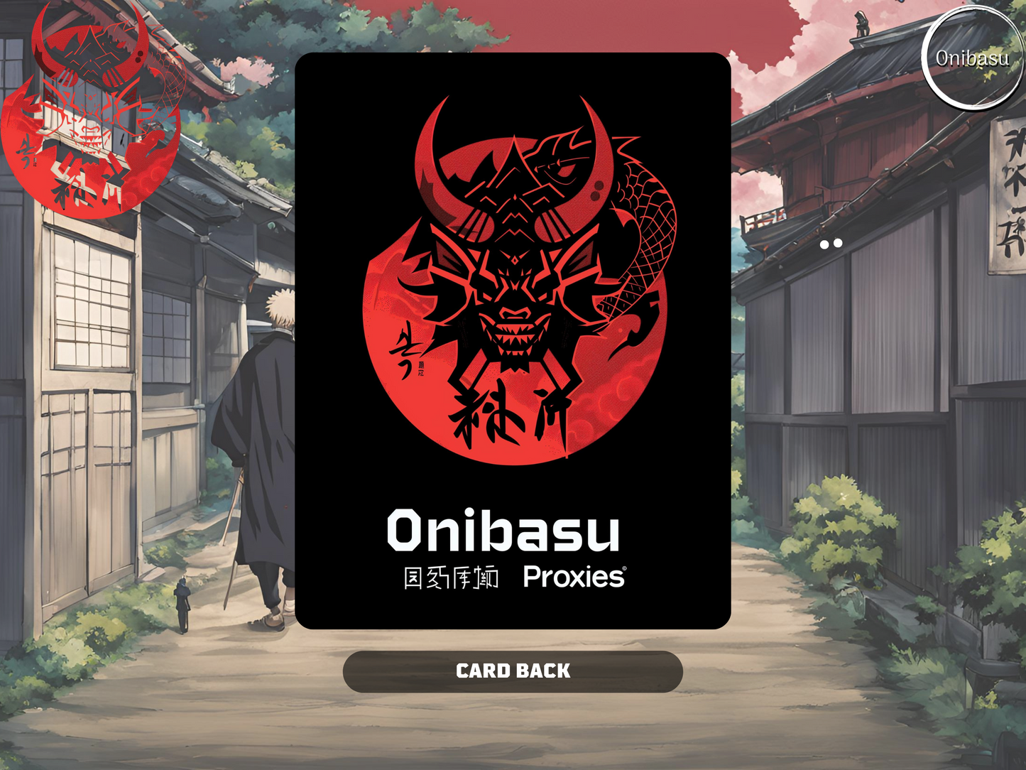 Jujutsu Kaisen Set - 4 MTG Proxy Cards
