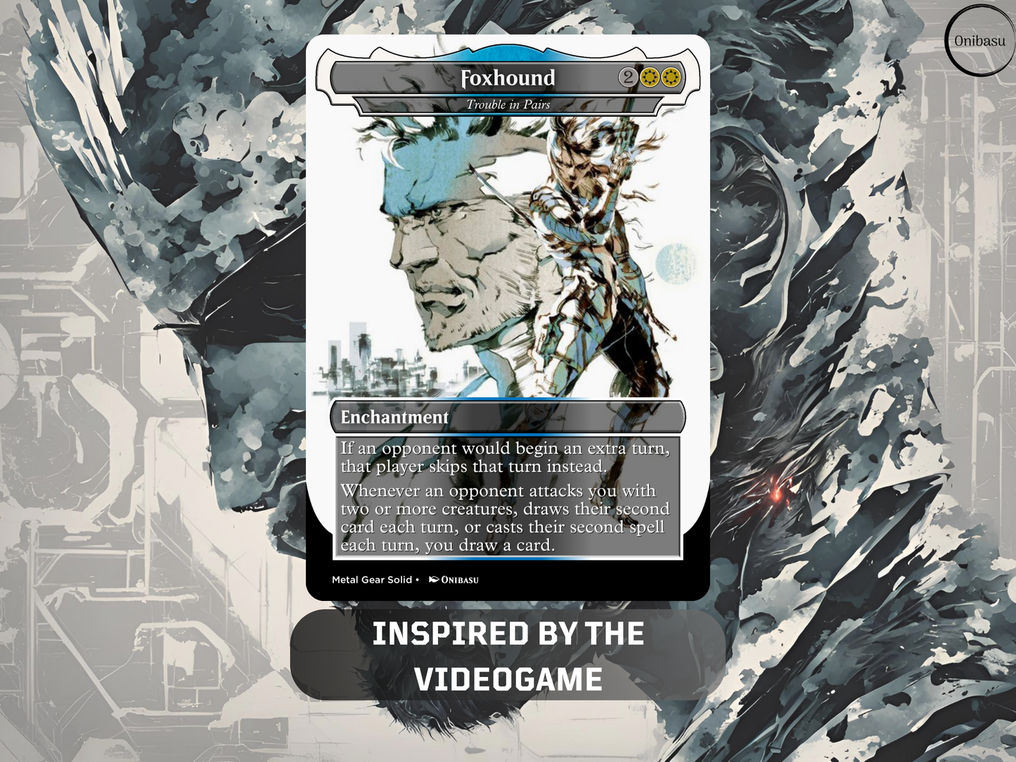 Metal Gear Solid Set - 6 MTG Proxy Cards