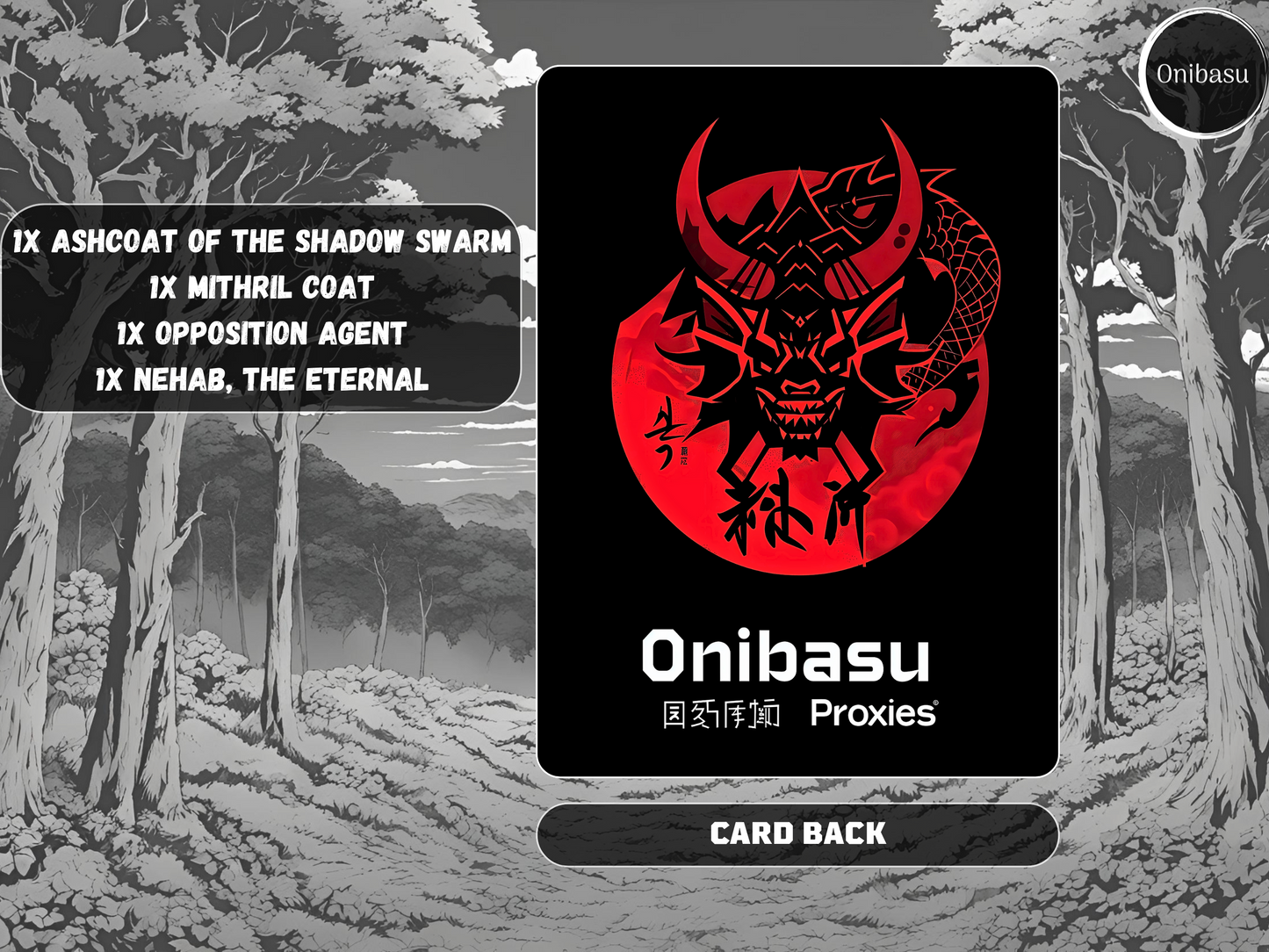 Berserk Set - 4 MTG Proxy Cards