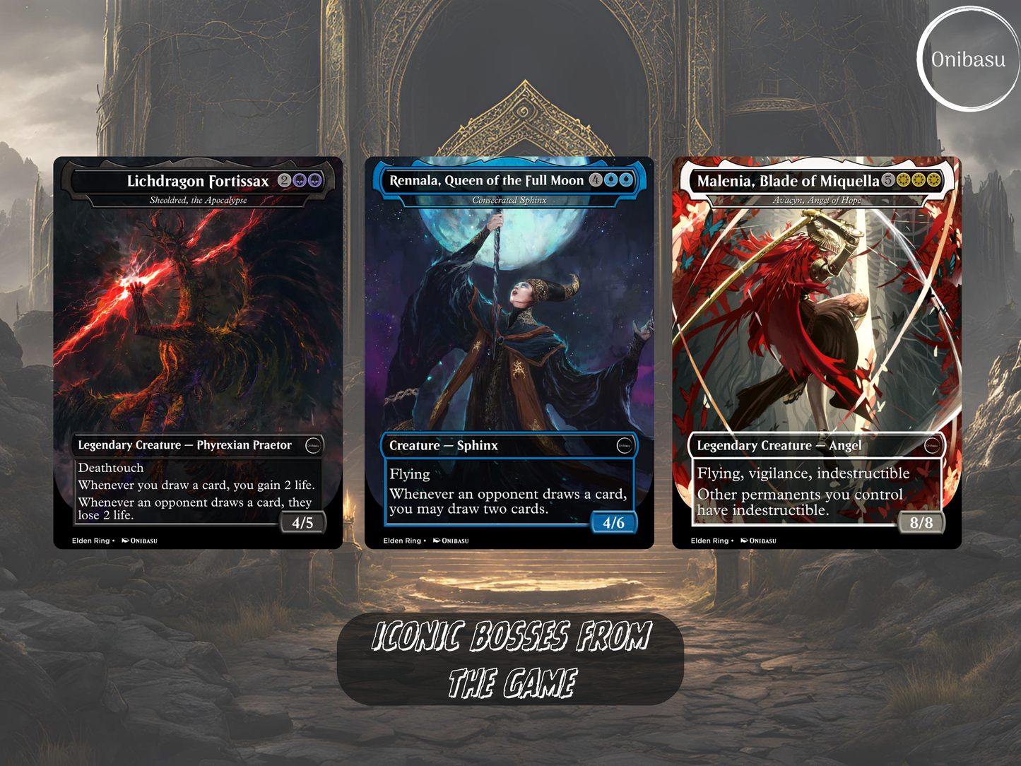 2. Elden Ring Set - 10 MTG Proxy Cards