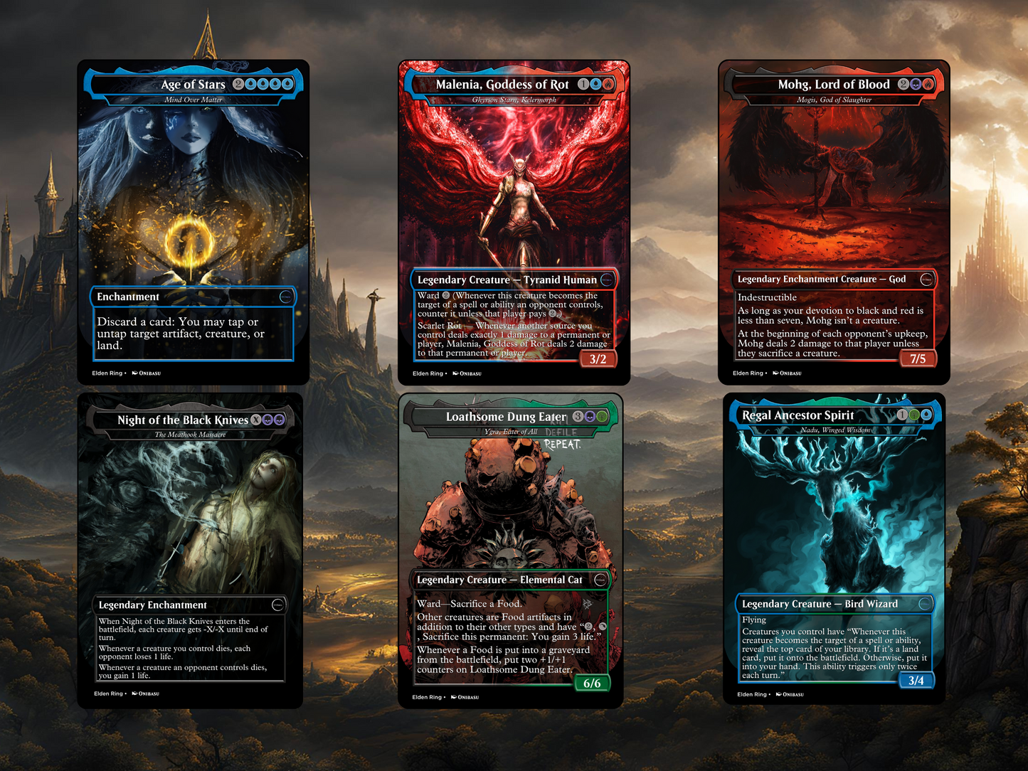 1. Elden Ring Set - 19 MTG Proxy Cards