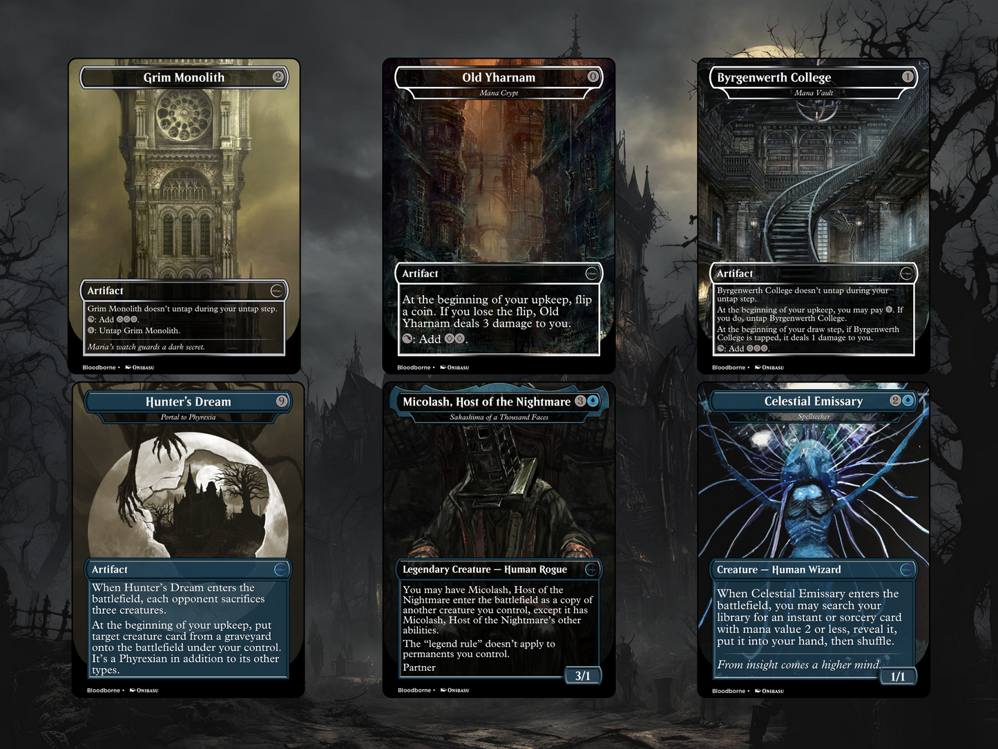 Bloodborne Set - 20 MTG Proxy Cards + 1 Token