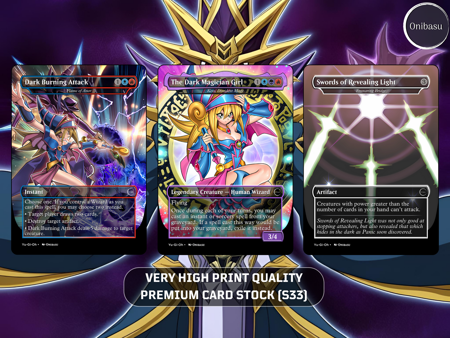 Yugi Muto Yu-Gi-Oh! MTG Proxy Set – 22 Premium Cards + Token – Collector & Casual Play