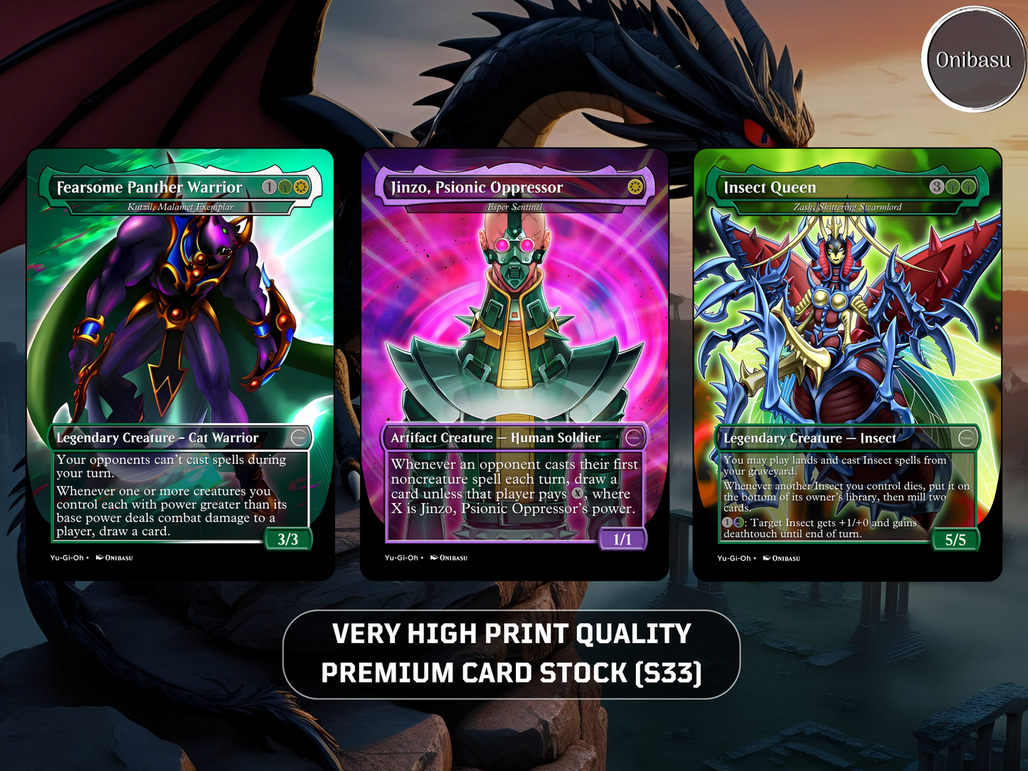 Joey Wheeler Yu-Gi-Oh! MTG Proxy Set – 22 Premium Cards + Token – Collector & Casual Play