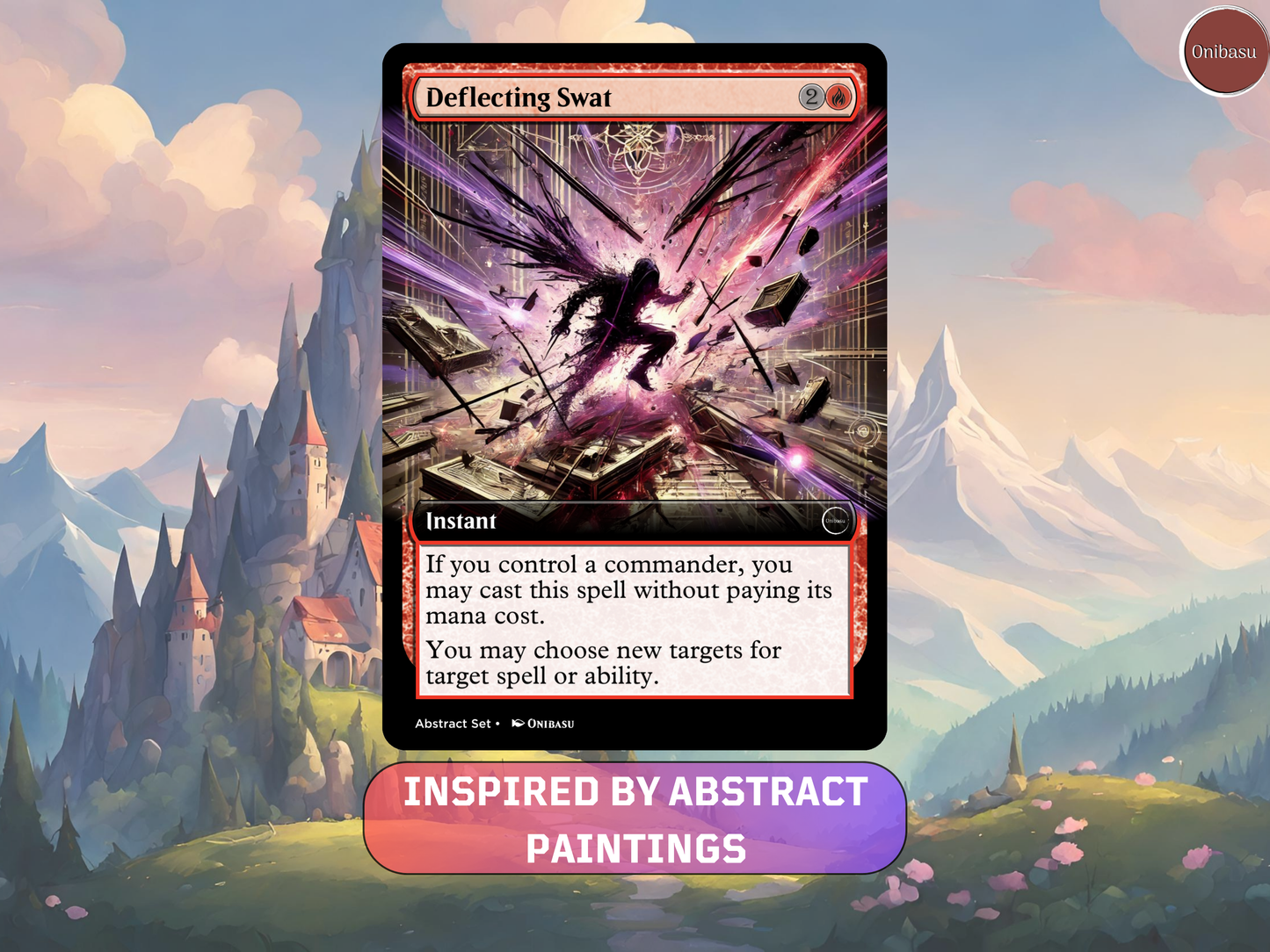 Abstract Instant Set - 5 MTG Proxy Cards