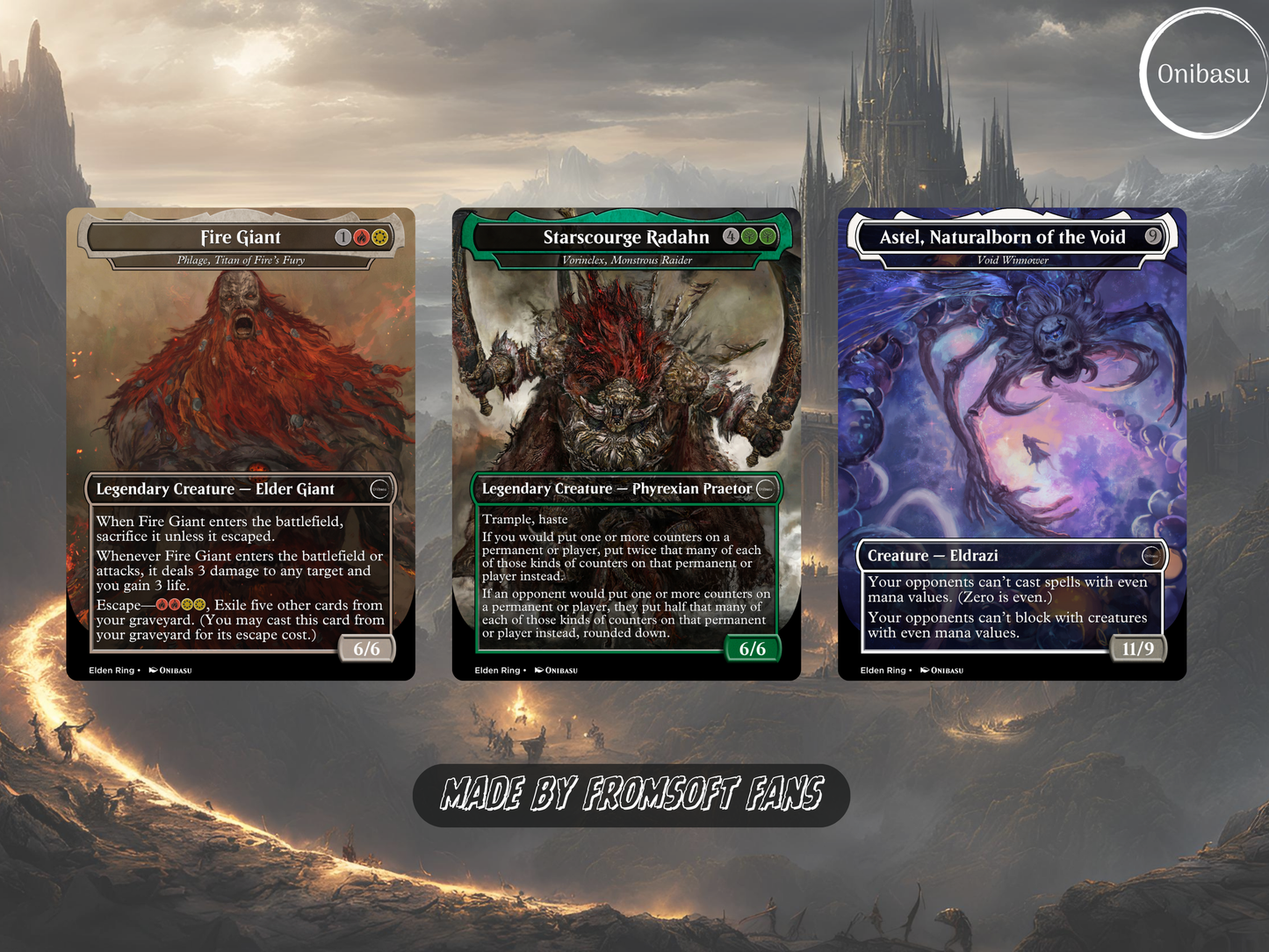 2. Elden Ring Set - 10 MTG Proxy Cards