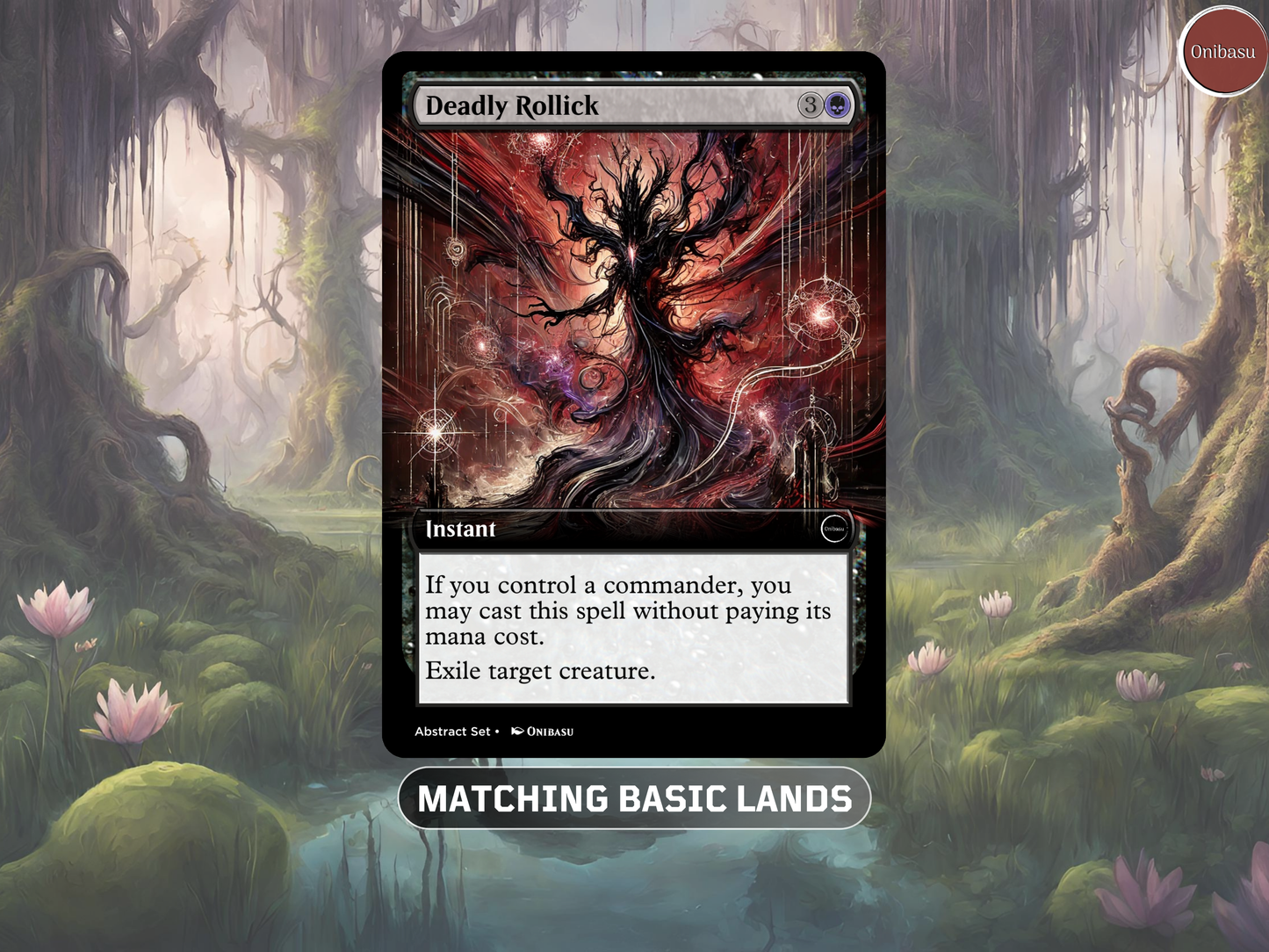 Abstract Instant Set - 5 MTG Proxy Cards