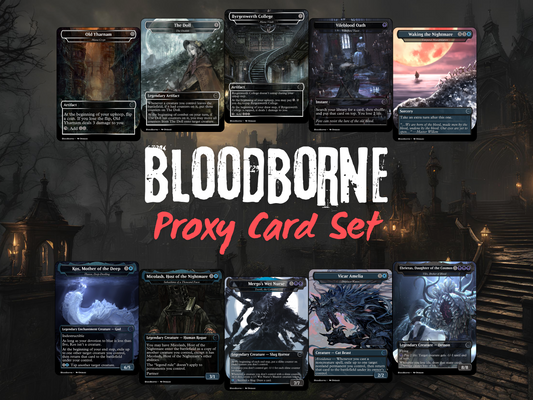 Bloodborne Set - 20 MTG Proxy Cards + 1 Token