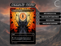 Lord of the Rings MTG Proxy Card – Eye of Sauron as Command Tower