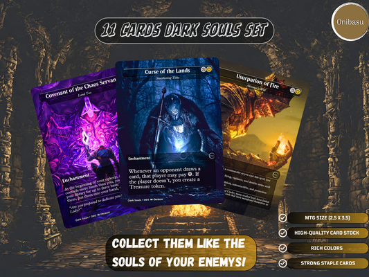 Dark Souls Set - 11 MTG Proxy Cards
