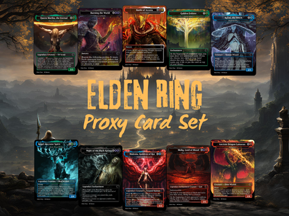 1. Elden Ring Set - 19 MTG Proxy Cards