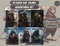 Rat Colony Adventurer Party Set - 6 MTG Proxy Cards