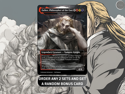 Fullmetal Alchemist Proxy Card Set for MTG - 6 Card Collection