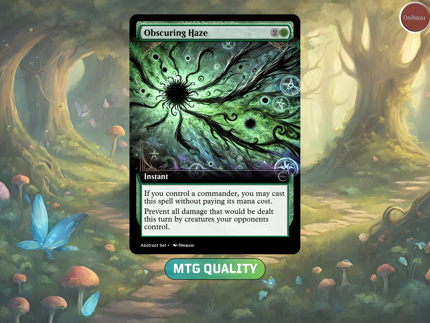 Abstract Instant Set - 5 MTG Proxy Cards