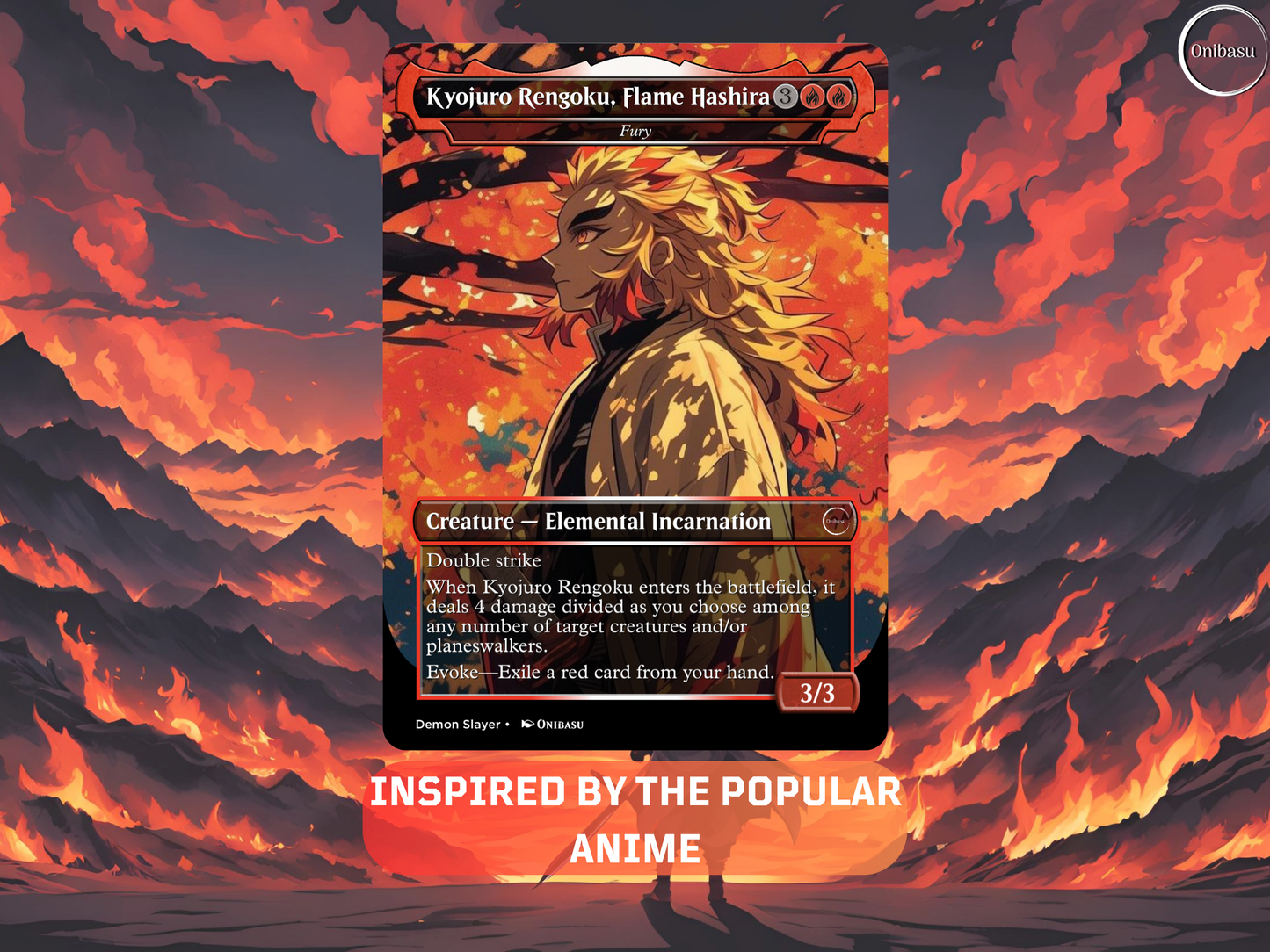Demon Slayer Incarnations Set - 5 MTG Proxy Cards