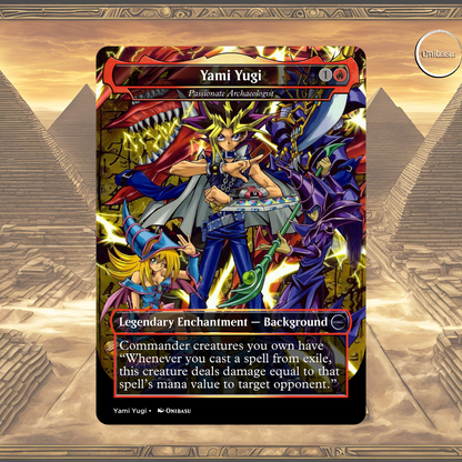 Yugi and Kaiba Set - 2 MTG Proxy Cards