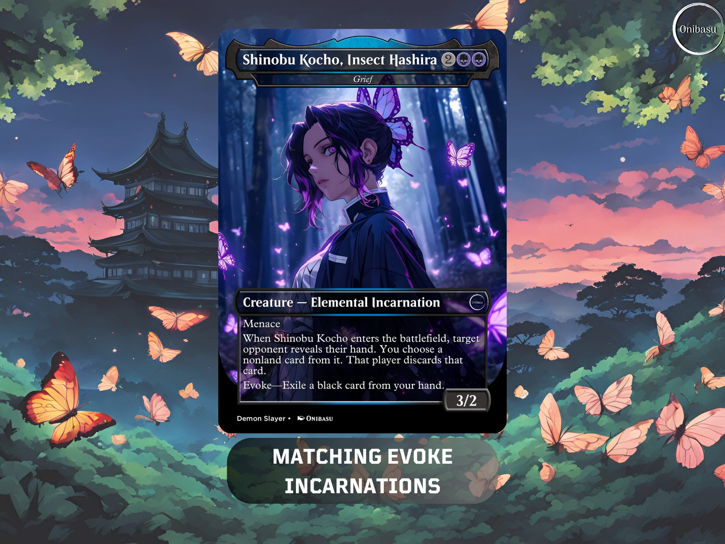 Demon Slayer Incarnations Set - 5 MTG Proxy Cards