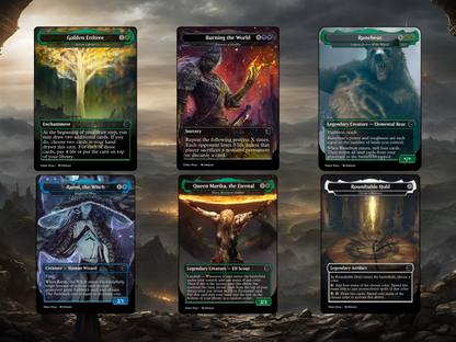 1. Elden Ring Set - 19 MTG Proxy Cards