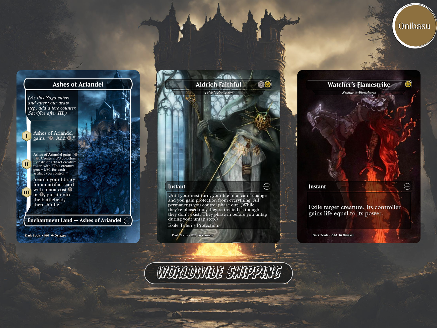 Dark Souls Set - 11 MTG Proxy Cards