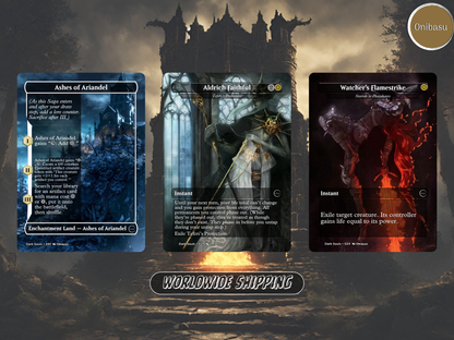 Dark Souls Set - 11 MTG Proxy Cards