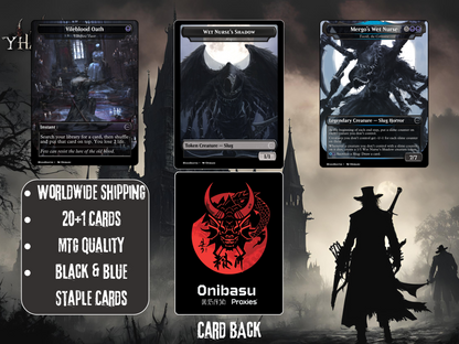 Bloodborne Set - 20 MTG Proxy Cards + 1 Token