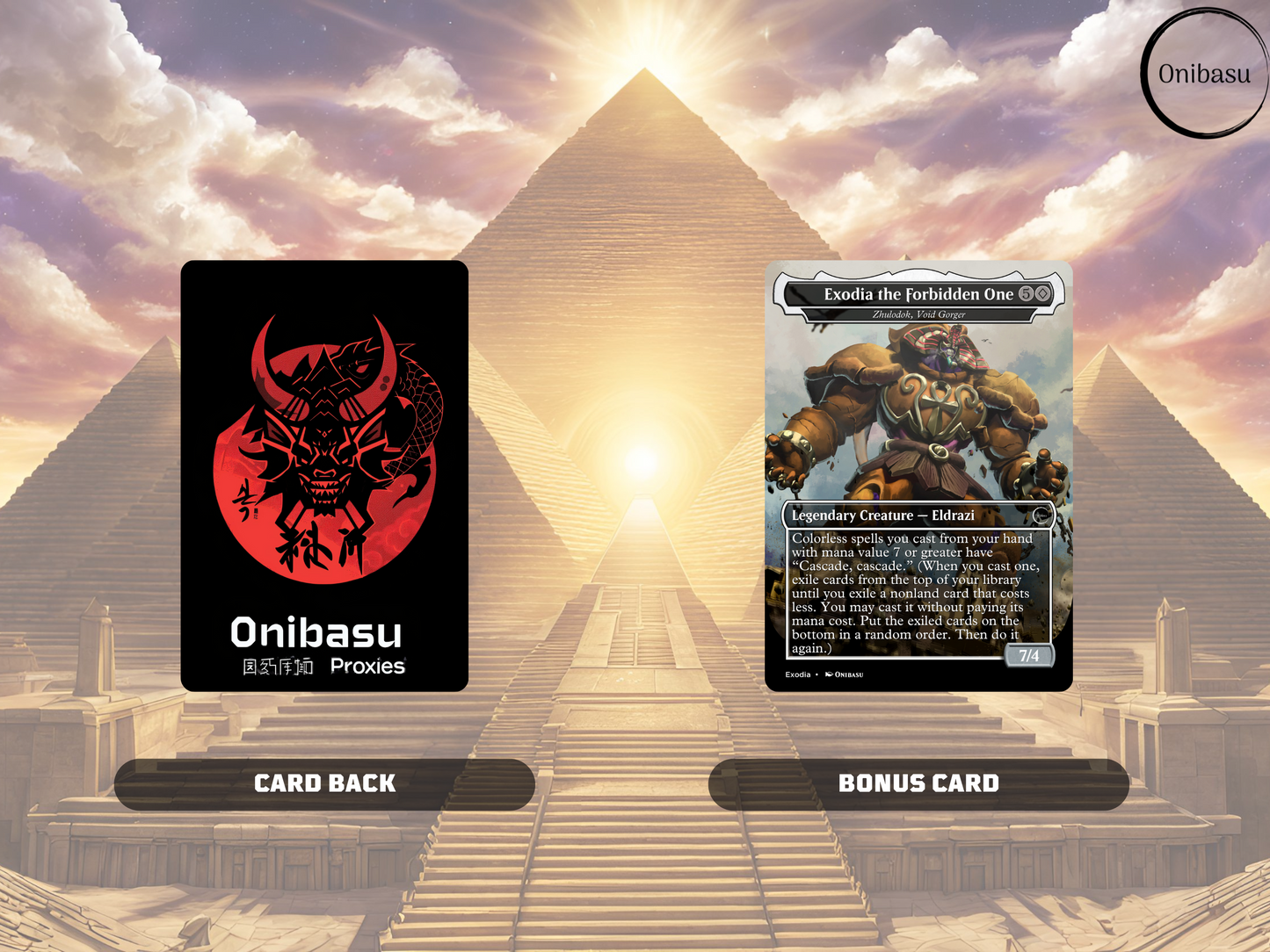 Eldrazi Titans & Egyptian Gods Set - 10 MTG ProxyCards