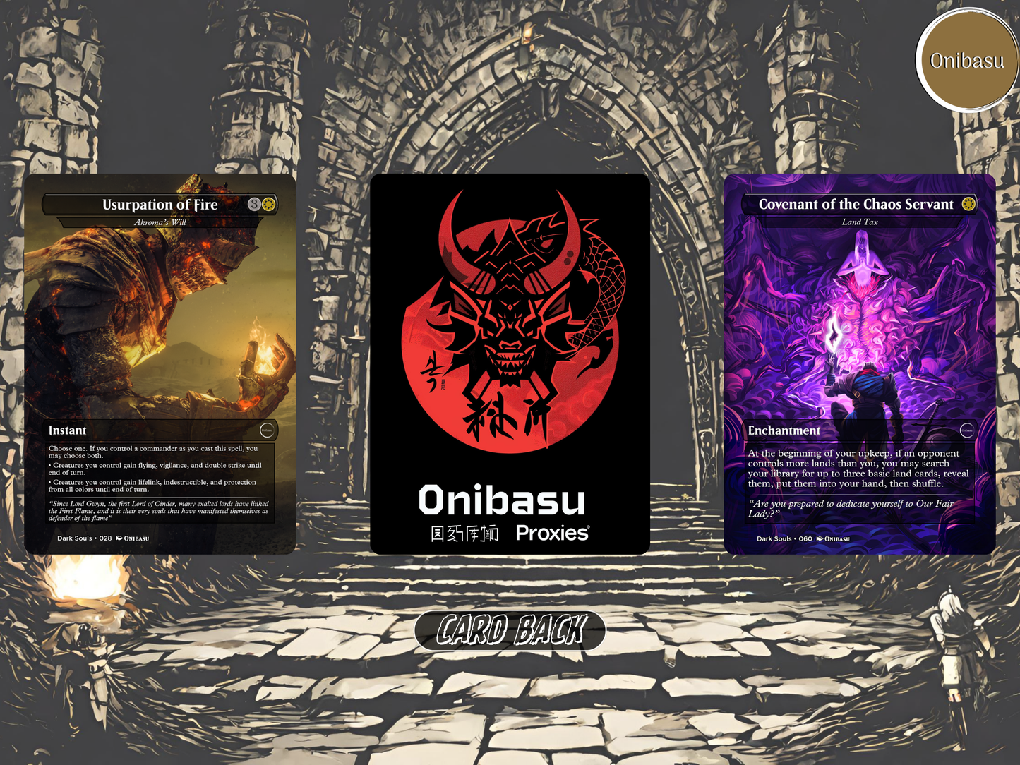 Dark Souls Set - 11 MTG Proxy Cards