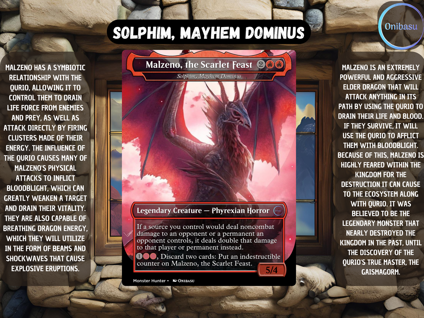 Monster Hunter Dominus MTG Proxy Card Set