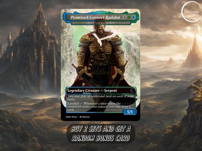 3. Elden Ring Shadow of the Erdtree Set - 5 MTG Proxy Cards