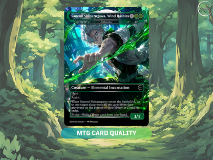 Demon Slayer Incarnations Set - 5 MTG Proxy Cards