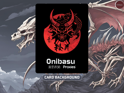 Dark Fantasy Dragon Set - 7 MTG Proxy Cards