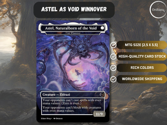 Void Winnover Astel Elden Ring Proxy MTG Card Commander Staple