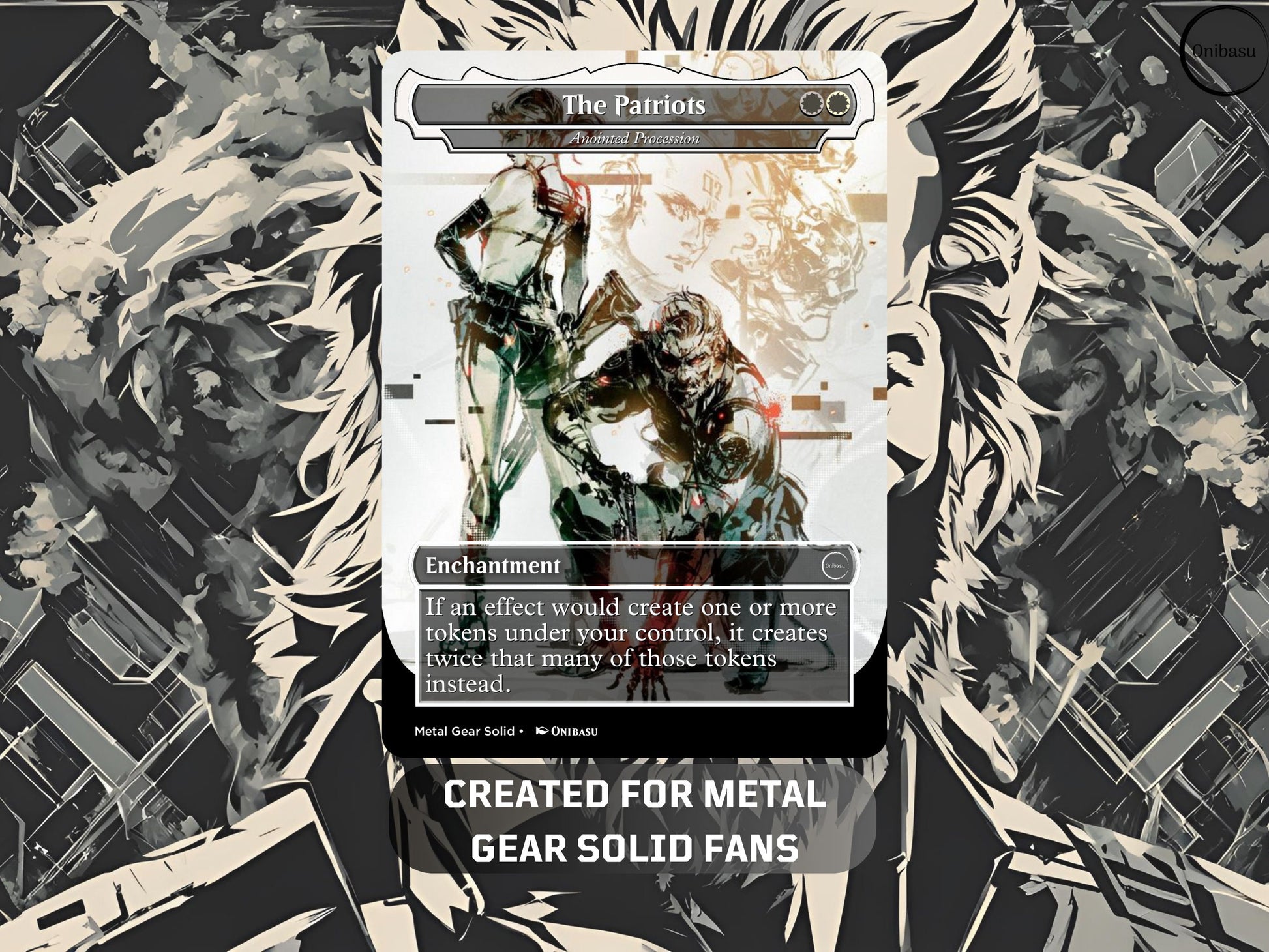 Metal Gear Solid Proxy Card Set for MTG - 6 Card Alter Collection