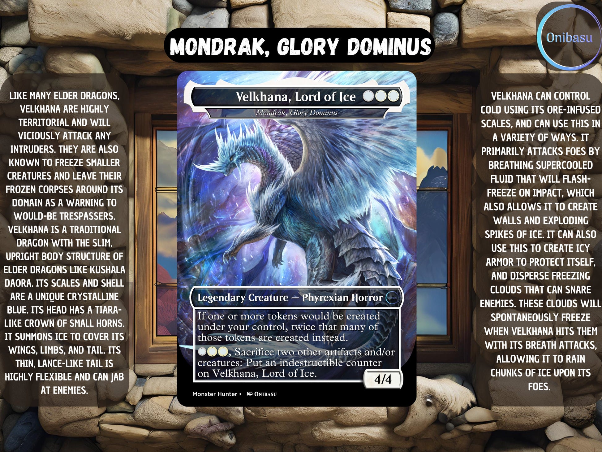 Monster Hunter Dominus Altered Art Cards | Set of 5 MTG Proxies