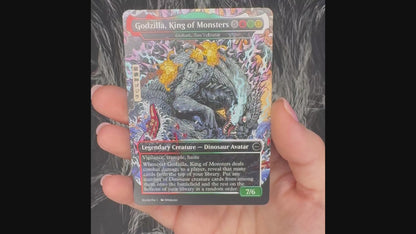 Gishath, Sun’s Avatar as Godzilla – MTG Proxy Card